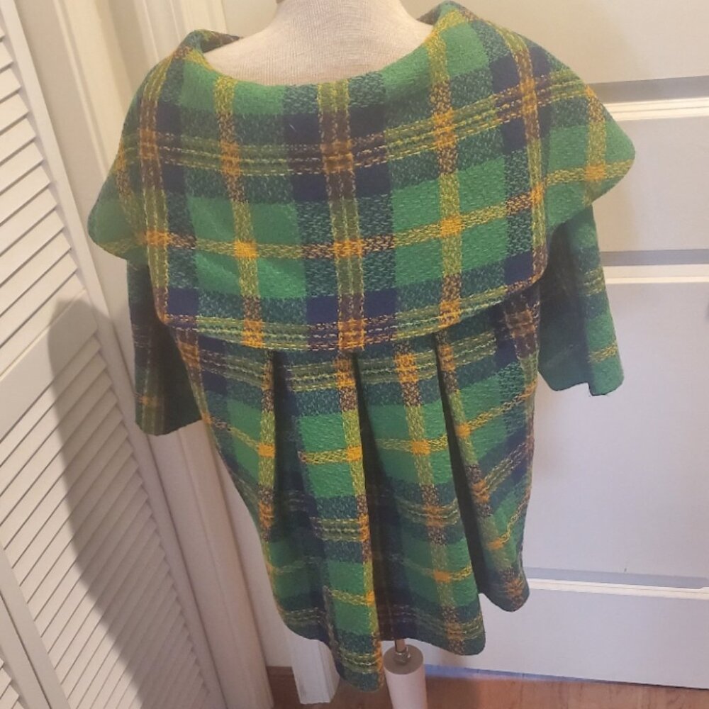 Vintage 60's plaid swing jacket - Picture 5 of 8